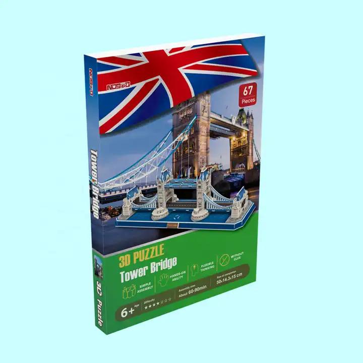 3D Puzzle Tower Bridge by OFFBRAND