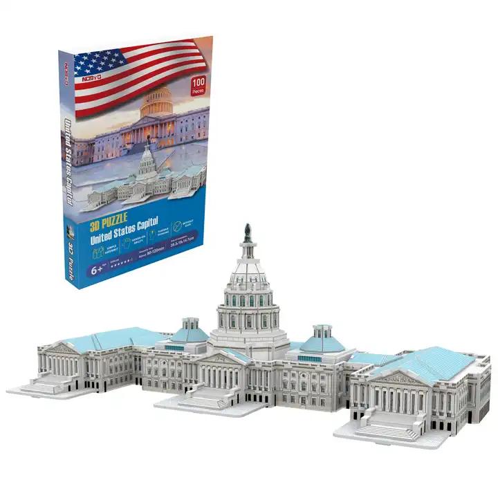 3D Puzzle United State Capitol by OFFBRAND
