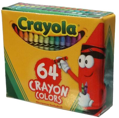 Crayola Colored Crayons, 64 Pieces by Crayola