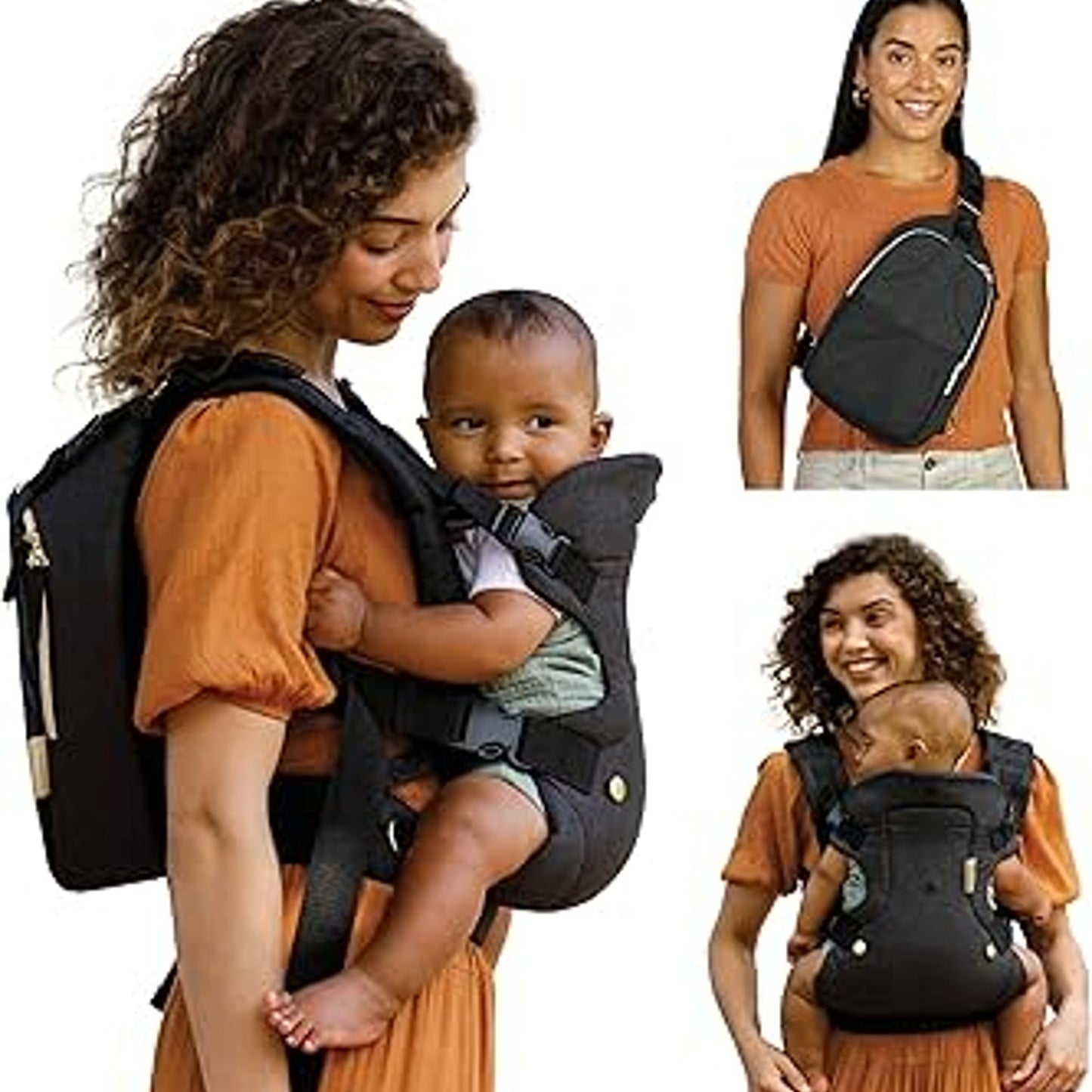 Infantino Flip 4-In-1 Convertible Carrier & Diaper Bag Set by Infantino
