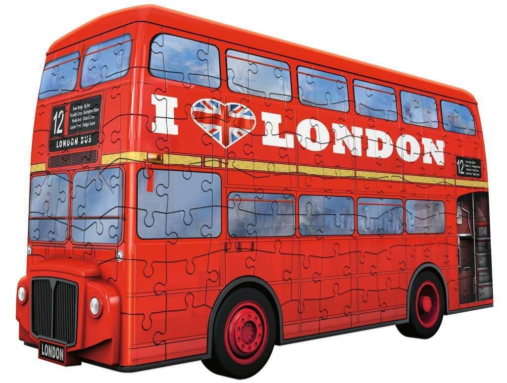 3D Puzzle London Bus Penzil Holder