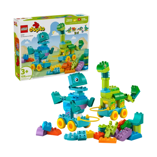 LEGO 3in1 Dinosaurs on Wheels (10451) by LEGO
