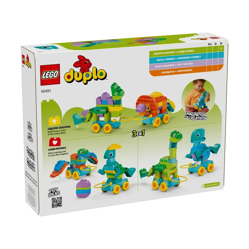 LEGO 3in1 Dinosaurs on Wheels (10451) by LEGO