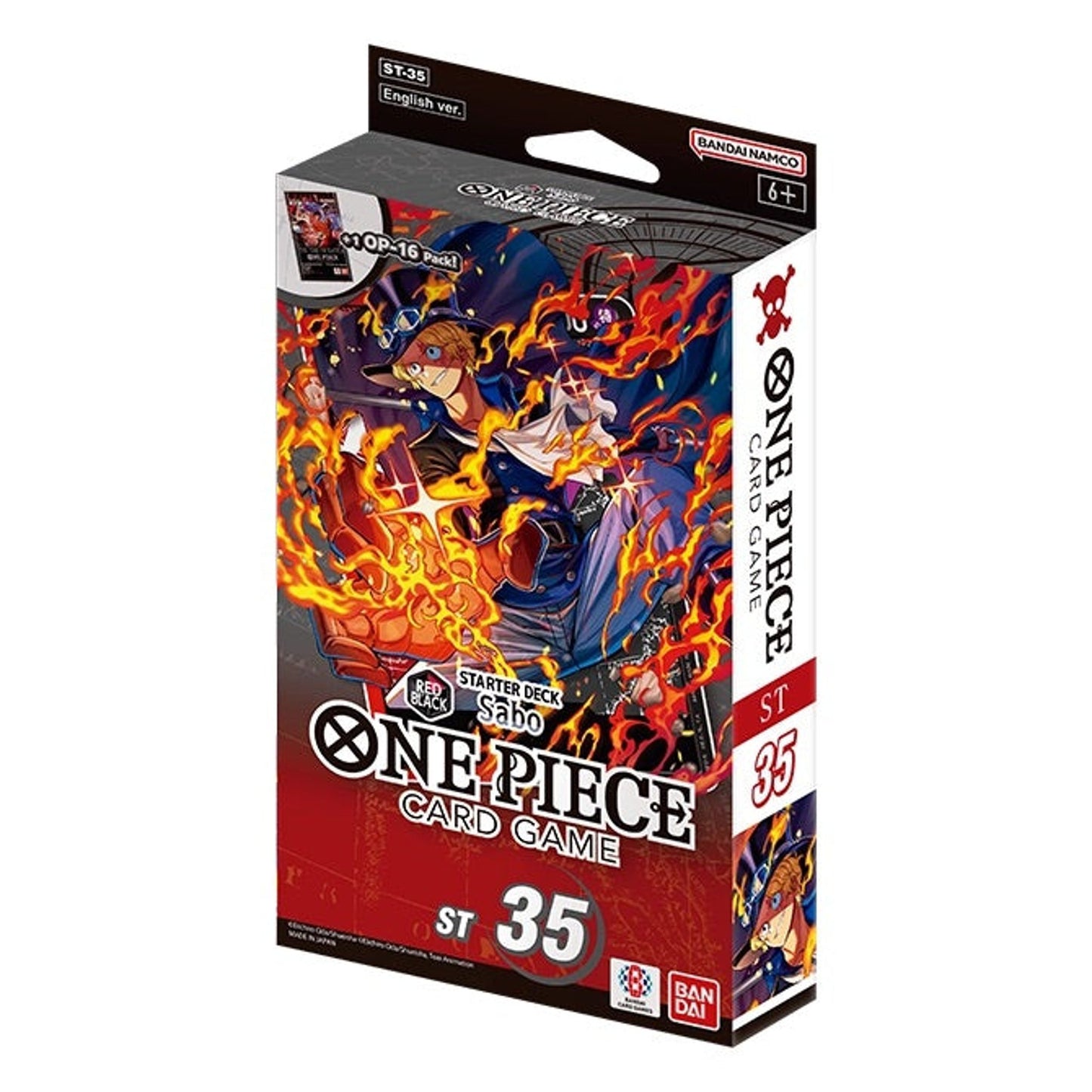 One Piece TCG Starter Deck 35: RED/BLACK Sabo by NEW LAND
