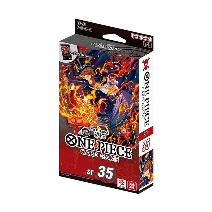 One Piece TCG Starter Deck 35: Red/Black Sabo