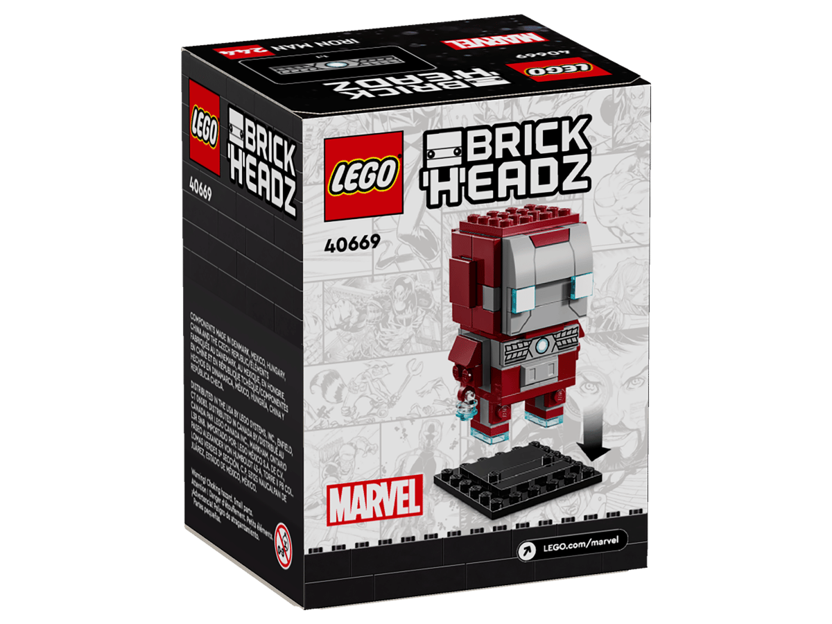 LEGO Marvel BrickHeadz: Iron Man MK5 (40669) by LEGO