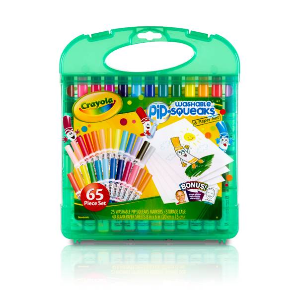 Crayola Pip-Squeaks Washable Markers & Paper Set, 1 Pack by CRAYOLA
