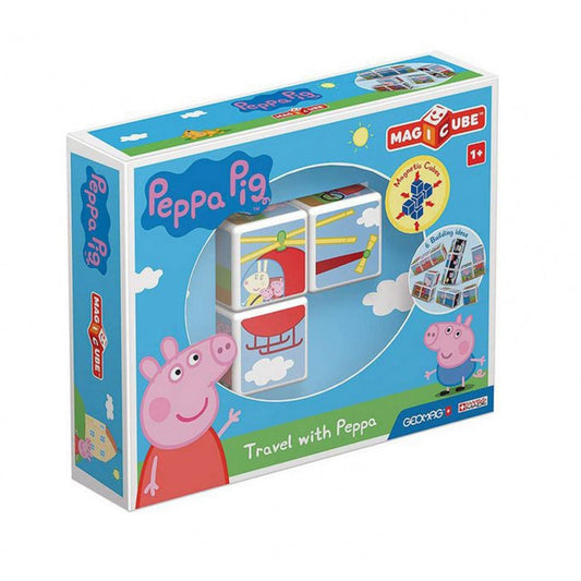 Geomag Magicube Travelling with Cuddly Pig, One Size by Geomag