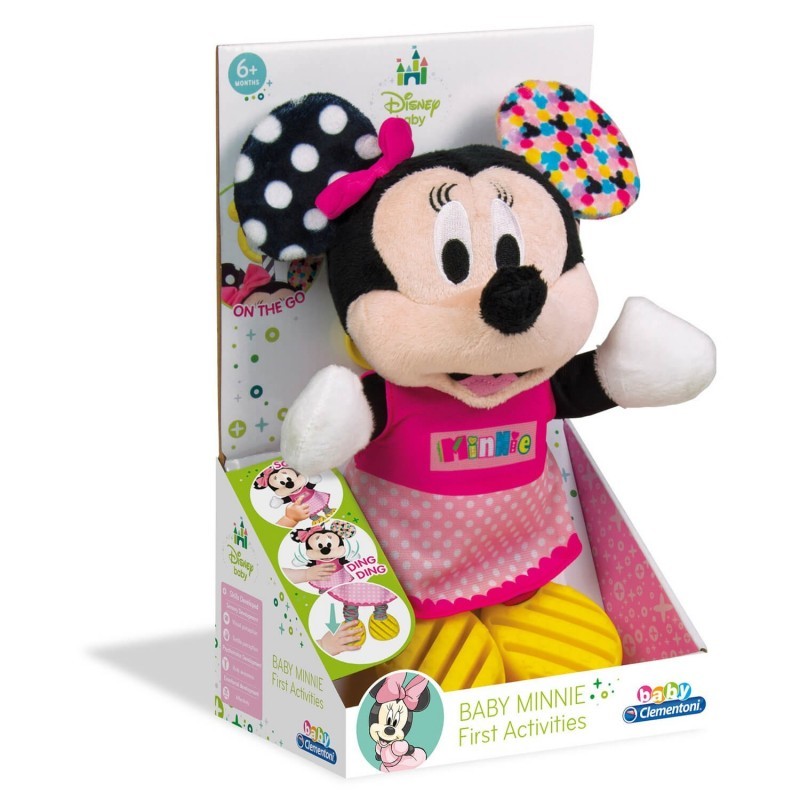 Clementoni Disney Baby Minnie First Activities Plush by Clementoni