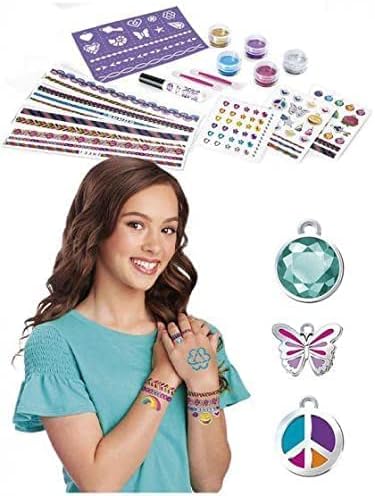 CRA-Z-ART Shimmer N Sparkle: DIY Glitter Tattoos & Nails by Cra-Z-Art