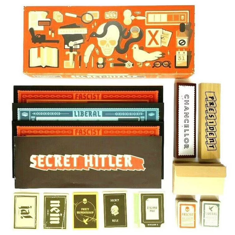 Uizlebi Secret Hitler Board Game by Უიზლები
