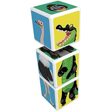 Geomag Magicube Mix & Match Savanna Animals by Geomag