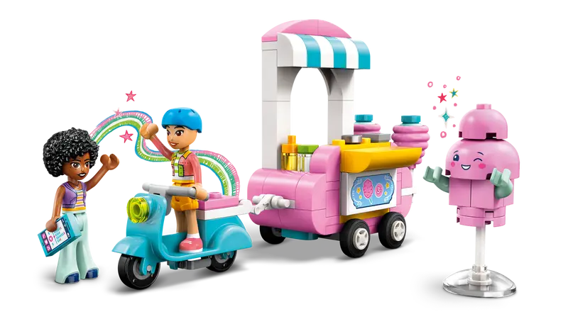 LEGO  Friends Cotton Candy Stand and Scooter (42643)