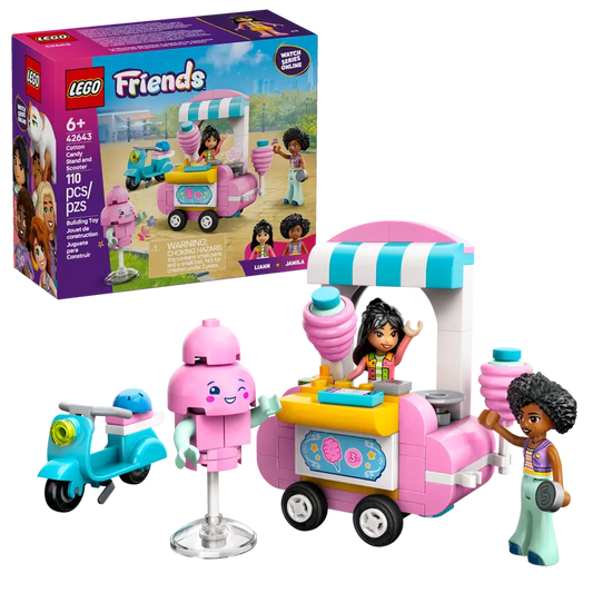 LEGO  Friends Cotton Candy Stand and Scooter (42643)