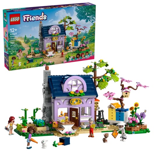 LEGO Friends Beekeepers’ House and Flower Garden (42669)