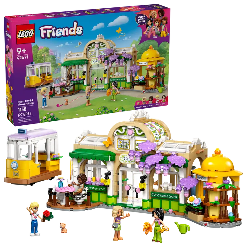 LEGO FRIENDS Plant Café & Flower Shop (42671)