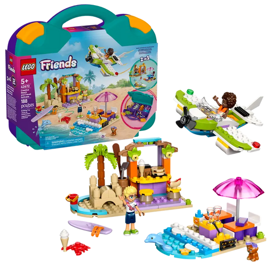 LEGO® Friends Creative Beach and Travel Suitcase (42672)