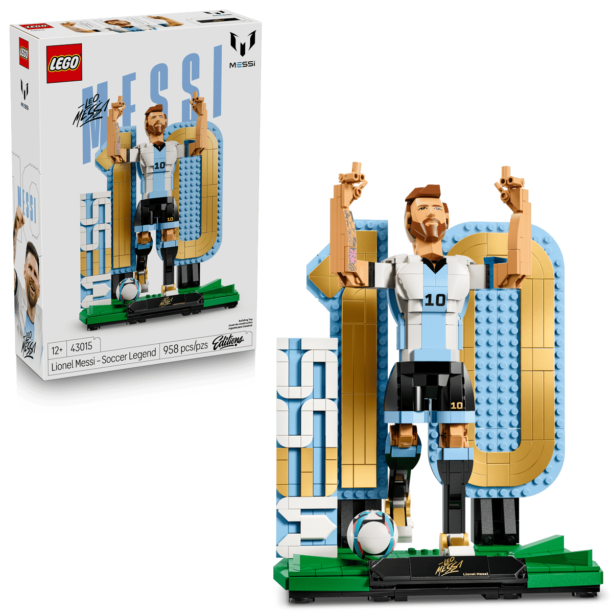 LEGO Editions: Lionel Messi Soccer Legend (43015) by LEGO