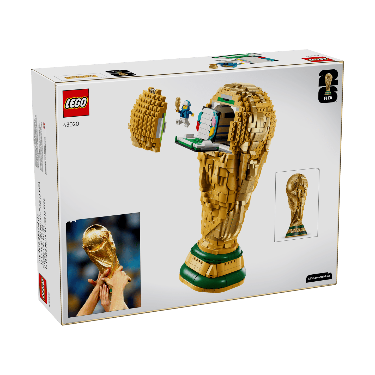 Lego Editions FIFA World Cup Official Trophy (43020) by LEGO