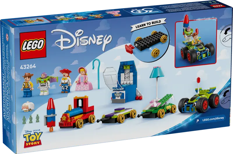 TOY STORY CELEBRATION TRAIN & RC CAR (43264)