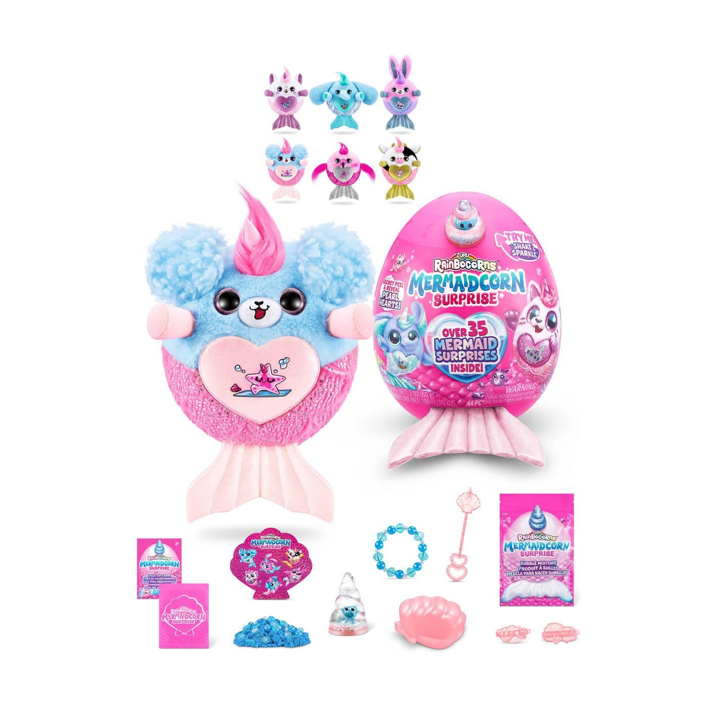Rainbocorns Mermaidcorns Surprise Egg Toy for Kids 3+ by Rainbocorns