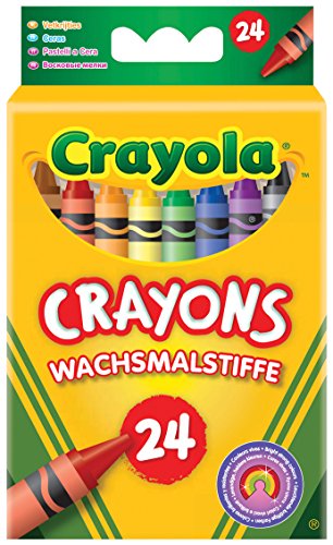 Crayola Standard Crayons, Box of 24 Assorted Colors by Crayola