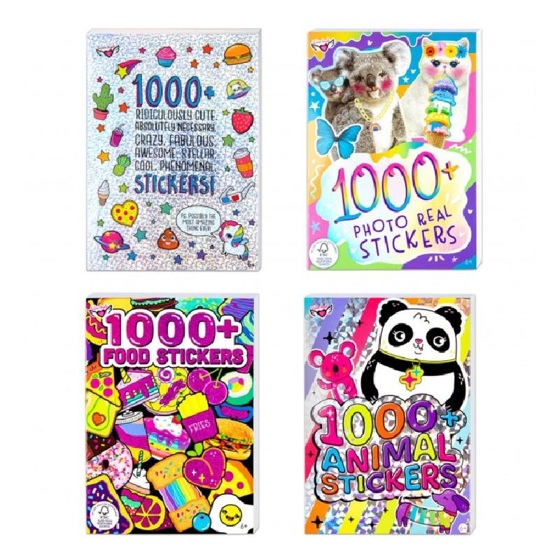 Crayola Album 1000 Stickers, Assorted Designs by Crayola