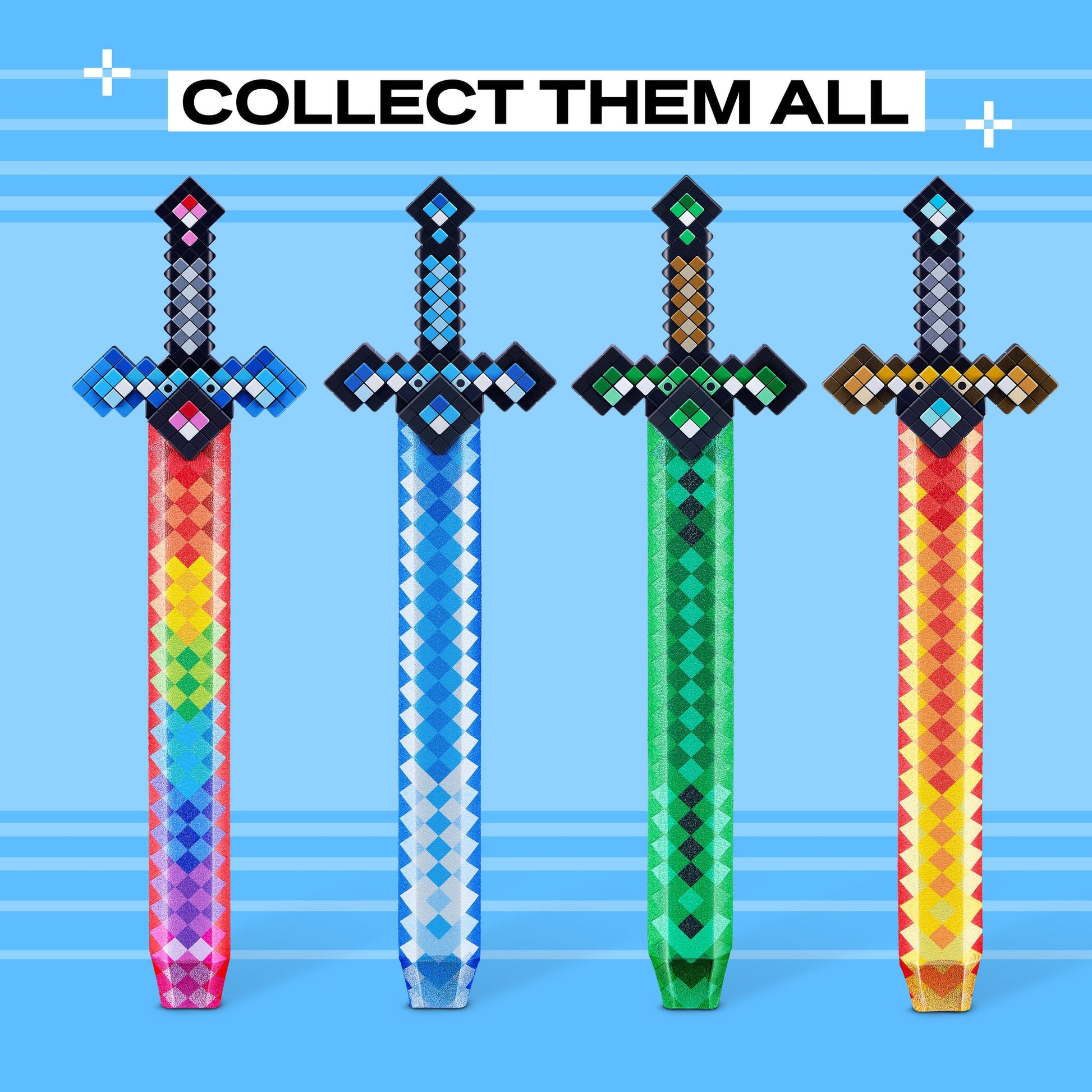 Zuru XSHOT Role Play Pixel Sword - Blaze by Zuru