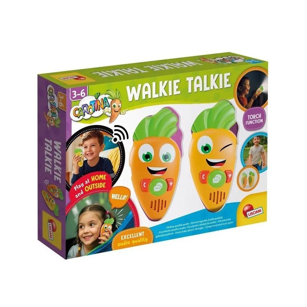 Lisciani Giochi Carotina Walkie Talkie Kids Toy by Lisciani Giochi