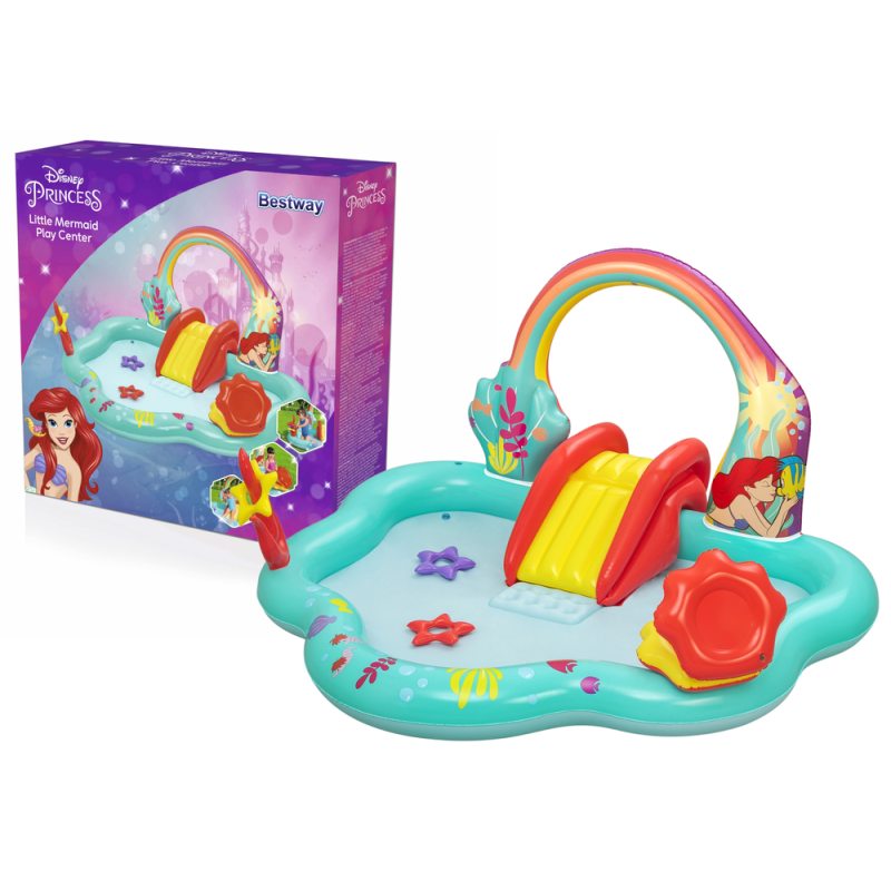Bestway Little Mermaid Inflatable Play Centre In Stock by Bestway