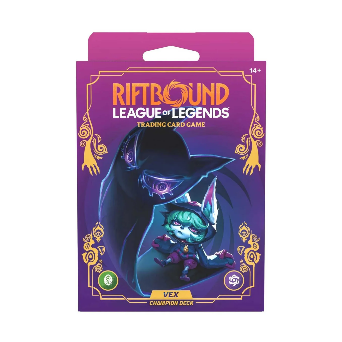 Riftbound League of Legends TCG - Unleashed Champion Vex Deck by Riftbound