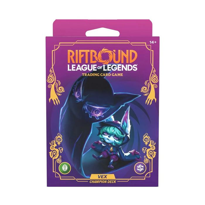 Riftbound League of Legends TCG - Unleashed Champion Vex Deck