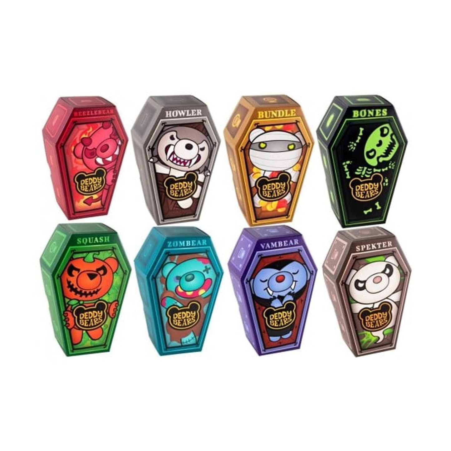Deddy Bears Series 4 - 12" Coffin Assorted Bear by Deddy Bears