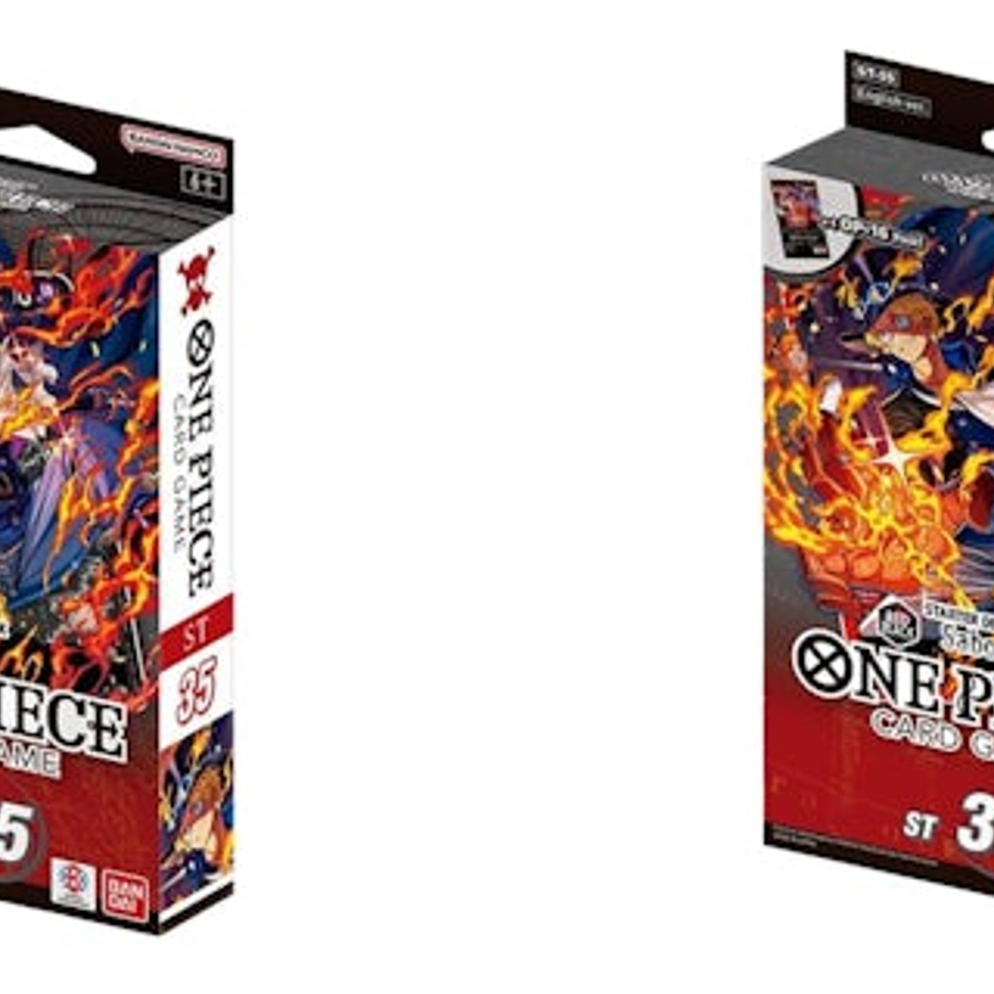 One Piece TCG Starter Deck 35: RED/BLACK Sabo by NEW LAND