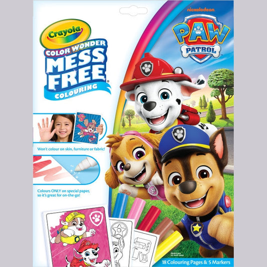 Crayola Color Wonder Paw Patrol Mess-Free Coloring Book by Crayola
