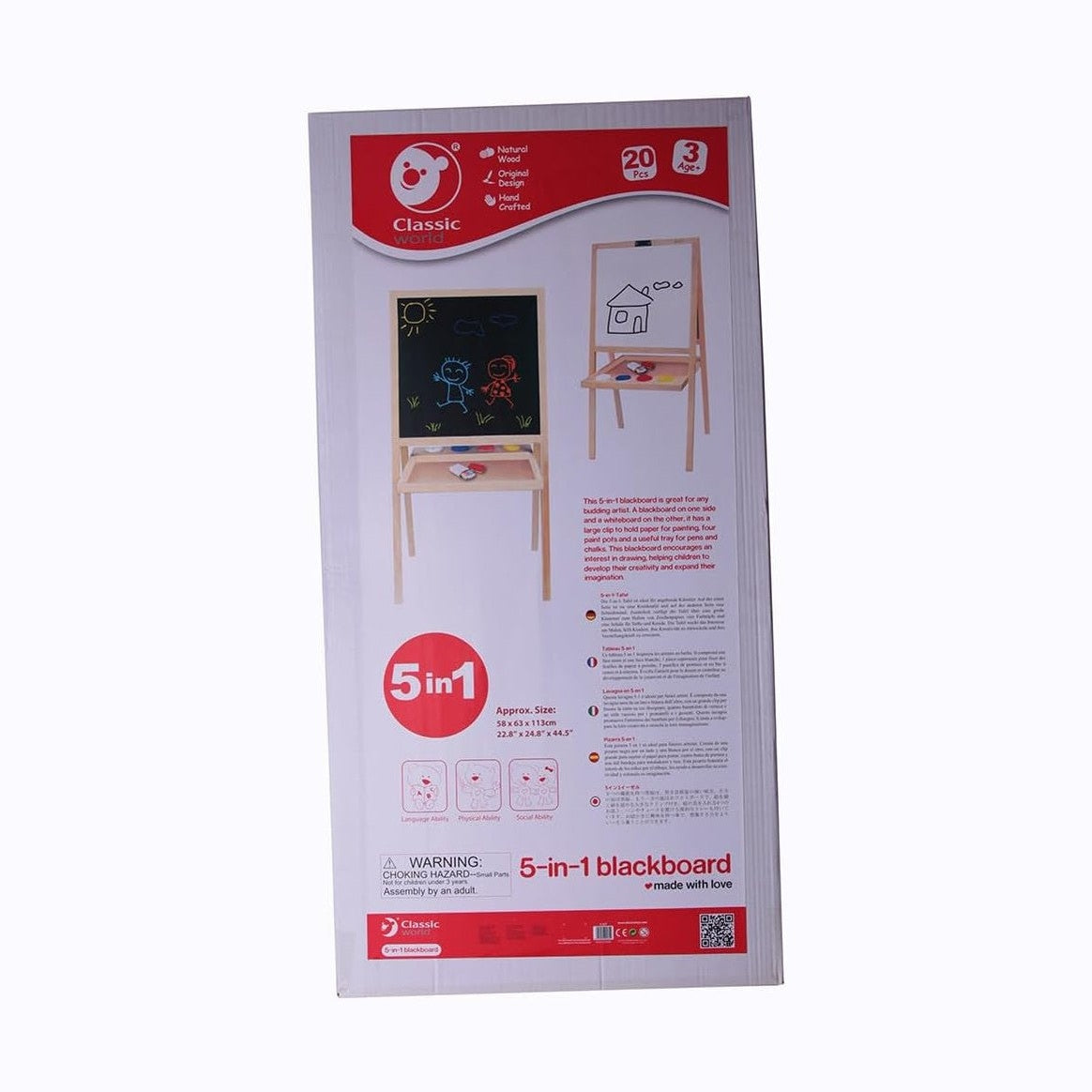 5 IN 1 BLACKBOARD by Classic World