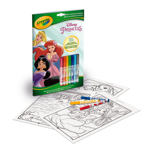 Crayola Disney Princess Coloring and Activity Book by Crayola