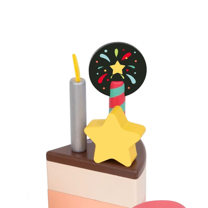 WOODEN CHOCOLATE CAKE