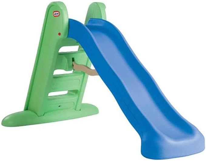 Little Tikes - Large Easy-Store Slide, Blue and Green