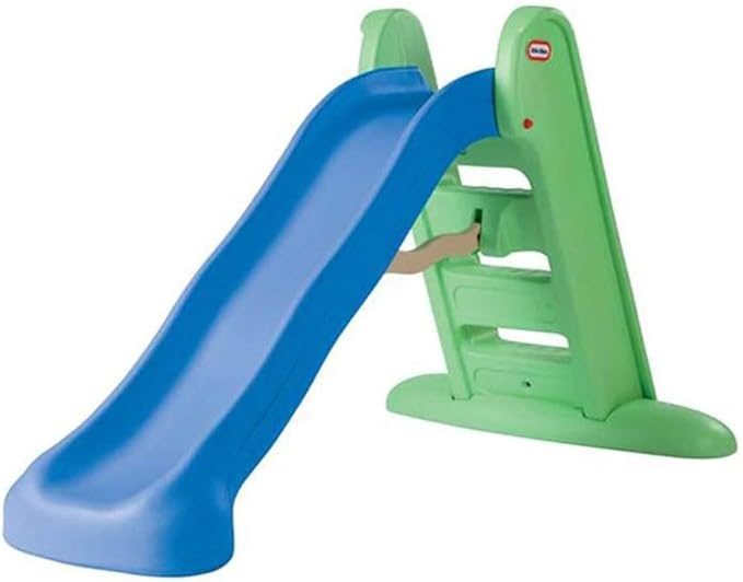 Little Tikes - Large Easy-Store Slide, Blue and Green