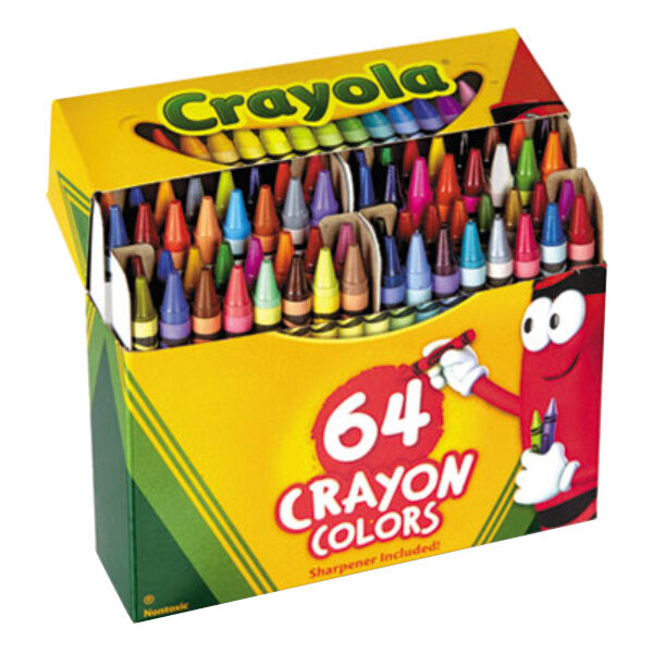 Crayola Colored Crayons, 64 Pieces by Crayola