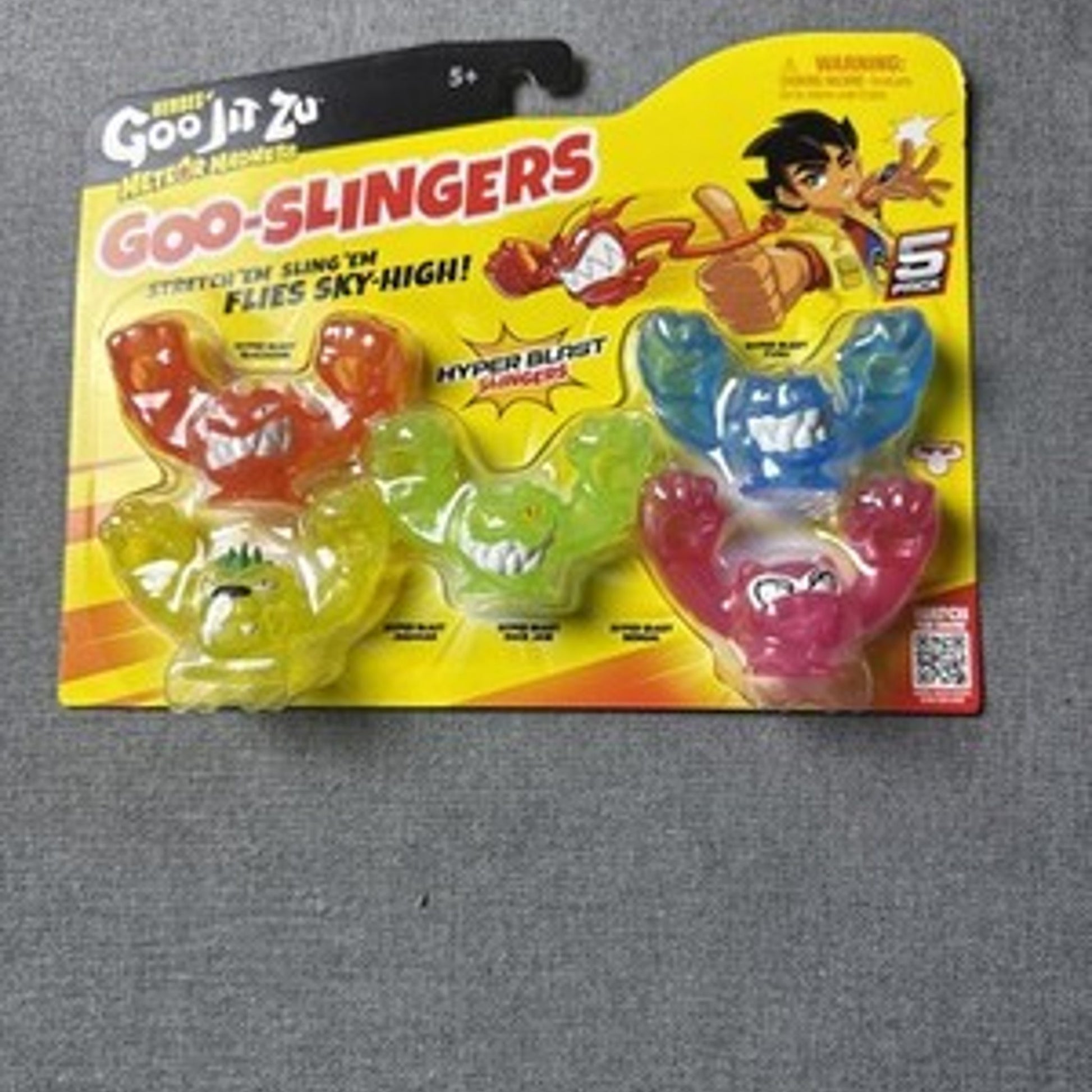 Heroes Of Goo Jit Zu Meteor Madness Hyper Blast Slingers 5-Pack by Heroes Of Goo Jit Zu
