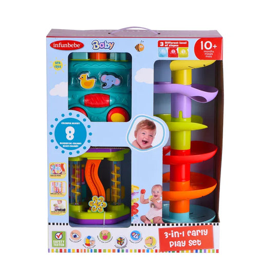 INFUNBEBE 3 IN 1 EARLY PLAY SET