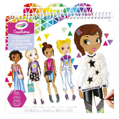 Crayola Creations Fashion Album with Numbers by Crayola