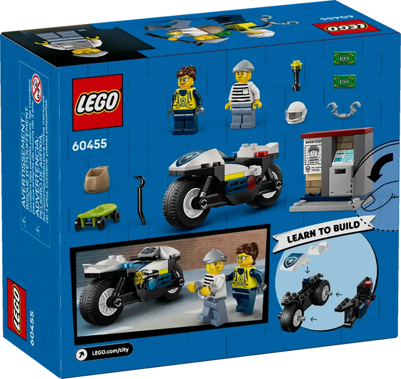LEGO Police Motorcycle Chase (60455)