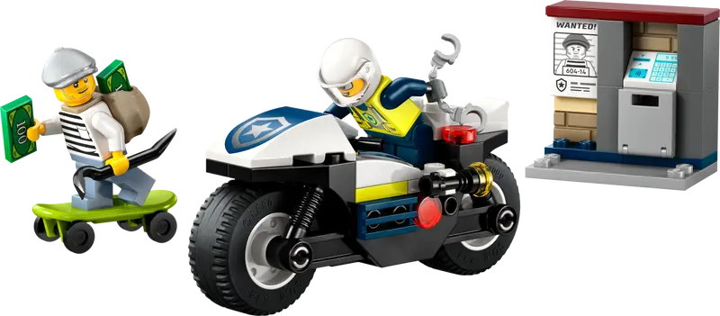 LEGO Police Motorcycle Chase (60455)