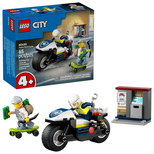 LEGO Police Motorcycle Chase (60455)