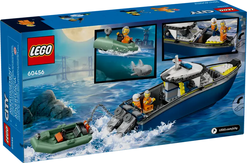 LEGO POLICE BOAT CHASE (60456)