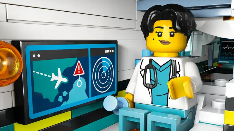 LEGO EMERGENCY AIR AMBULANCE AIRPLANE (60465)