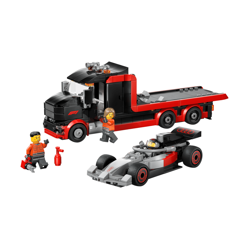 LEGO F1 Display Truck with Audi F1 Race Car (60493) by LEGO